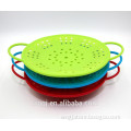 Multifunction Silicone Steamer Draining Basket Foldable Steamer Basket